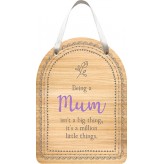 Being a Mum - WOL Plaque