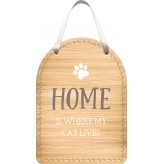 Home is where my Cat is - WOL Plaque