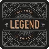 Legend - Bar Coaster