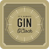 Gin - Bar Coaster