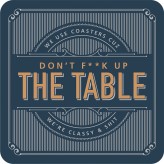 The Table - Bar Coaster