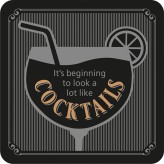 Cocktails - Bar Coaster