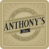 Anthony - Bar Coaster