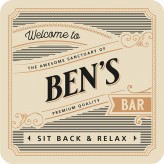 Ben - Bar Coaster