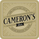 Cameron - Bar Coaster