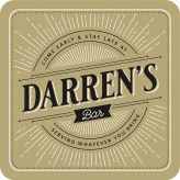 Darren - Bar Coaster