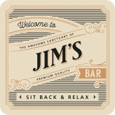 Jim - Bar Coaster