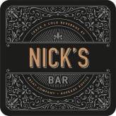 Nick  - Bar Coaster