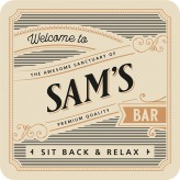 Sam - Bar Coaster