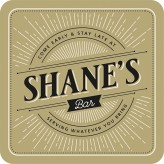 Shane - Bar Coaster