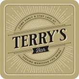 Terry - Bar Coaster