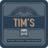 Tim - Bar Coaster