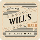 Will - Bar Coaster