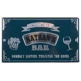 Nathan - Personalised Bar Sign
