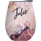 Julie - On Cloud Wine Tumbler
