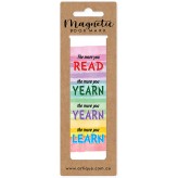 The more your read - Magnetic Bookmark