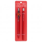 K - I Saw This Pen Set