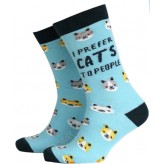 I Prefer Cats to People - Sock Therapy