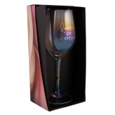 Queen Of Everything - L&M Wine Glass