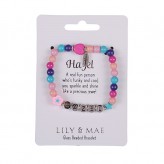 Hazel - L&M Beaded Friendship Bracelet