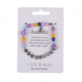 Isabella - L&M Beaded F/ship Bracelet