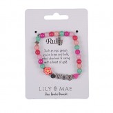 Ruby - L&M Beaded Friendship Bracelet