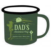 Dad - Adventure Enamel Mug