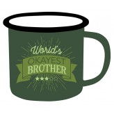 Brother - Adventure Enamel Mug