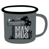 Man Mug - Adventure Enamel Mug