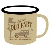 Old Fart - Adventure Enamel Mug