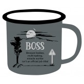 Boss - Adventure Enamel Mug