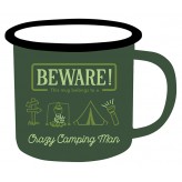 Camping Man - Adventure Enamel Mug