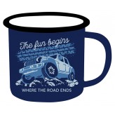 Adventure 4 x 4 - Adventure Enamel Mug