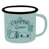 Camping Queen - Adventure Enamel Mug