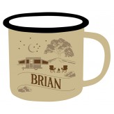 Brian - Adventure Enamel Mug