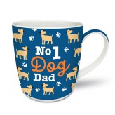 No.1 Dog Dad - Smiling Faces Mug