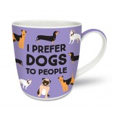 I Prefer Dogs - Smiling Faces Mug