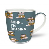 ShhhI'm Reading - Smiling Faces Mug