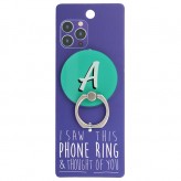 A - I Saw This Phone Ring