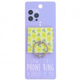 Lemon Print - I Saw This Phone Ring