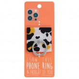 Pink& Orange Print-I Saw This Phone Ring