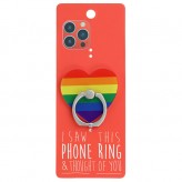 Rainbow Heart - I Saw This Phone Ring