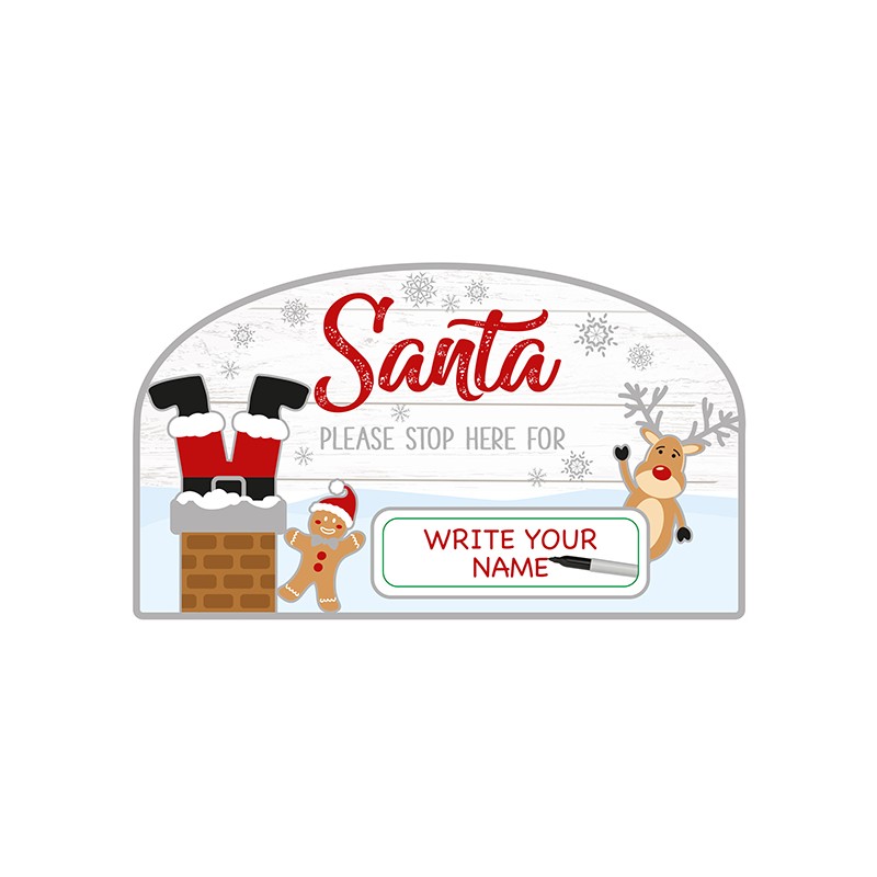 Write Your Own Ginger - Santa Stop Here