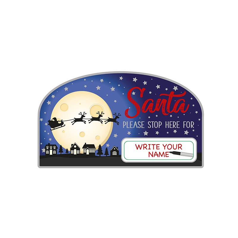 Write Your Own Moon Star-Santa Stop Here