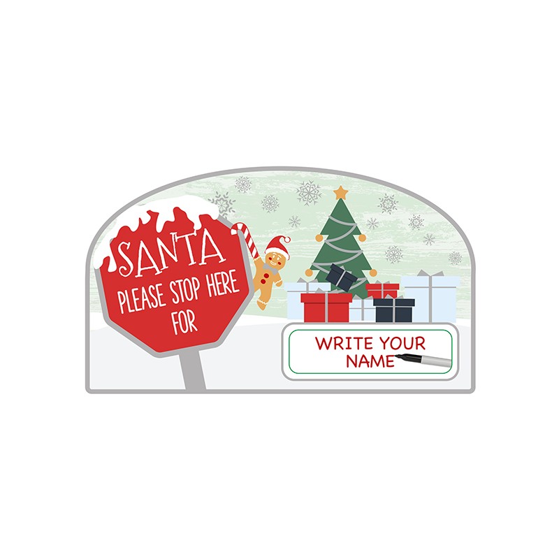 Write Your Own Presents- Santa Stop Here