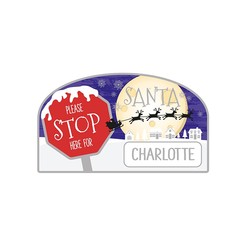 Charlotte - Santa Stop Here