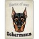 Dobermann - Pet Sign