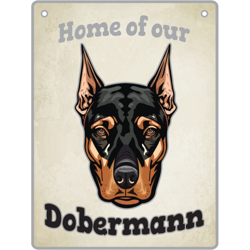 Dobermann - Pet Sign