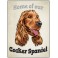Cocker Spaniel - Pet Sign