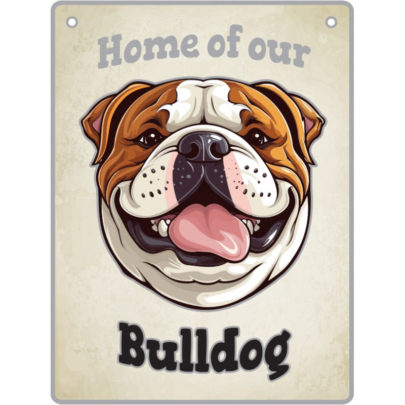 Bulldog - Pet Sign